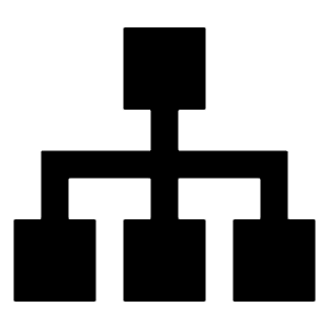 Hierarchy 2 Icon from Sharp Solid - Free Set