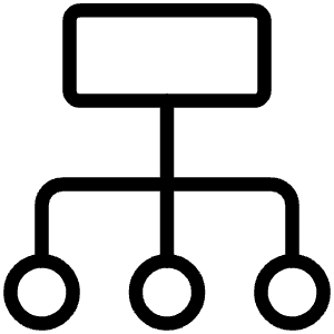 Hierarchy 5 Organize Icon from Ultimate Light - Free Set