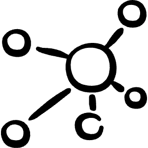 Hierarchy Web Icon from Freehand Line - Free Set