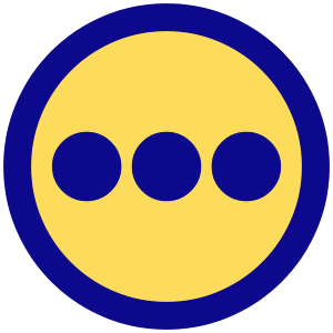 Horizontal Menu Circle Icon from Plump Pop - Free Set