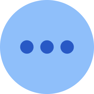 Horizontal Menu Circle Icon from Core Flat - Free Set