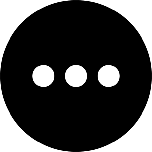 Horizontal Menu Circle Icon from Core Solid - Free Set