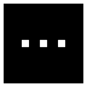 Horizontal Menu Square Icon from Sharp Solid - Free Set