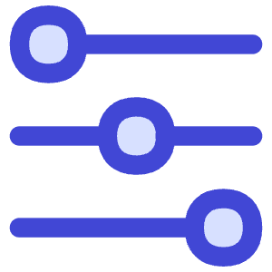 Horizontal Slider 2 Icon from Flex Duo - Free Set