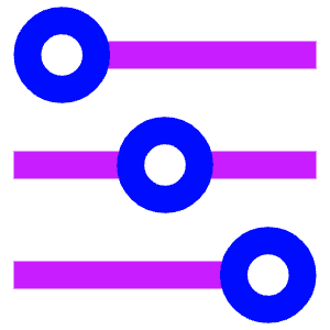 Horizontal Slider 2 Icon from Sharp Neon - Free Set