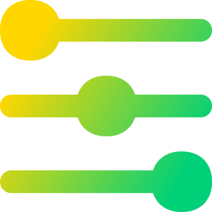Horizontal Slider 2 Icon from Flex Gradient - Free Set