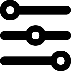 Horizontal Slider 2 Icon from Flex Remix - Free Set