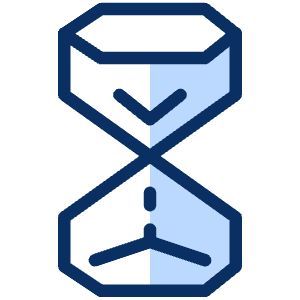 Hourglass 2 Icon from Cyber Duotone - Free Set