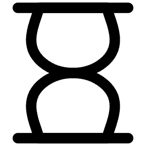 Hourglass Icon from Flex Line - Free Set