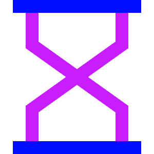 Hourglass Icon from Sharp Neon - Free Set