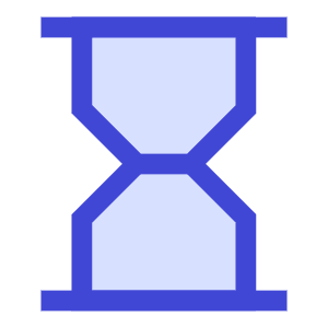 Hourglass Icon from Sharp Duo - Free Set