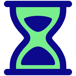 Hourglass Icon from Plump Pop - Free Set