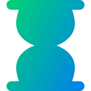Hourglass Icon from Flex Gradient - Free Set