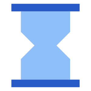 Hourglass Icon from Sharp Flat - Free Set