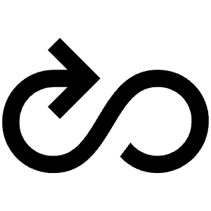 Infinite Loop Arrow Icon from Nova Solid - Free Set