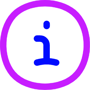 Information Circle Icon from Flex Neon - Free Set