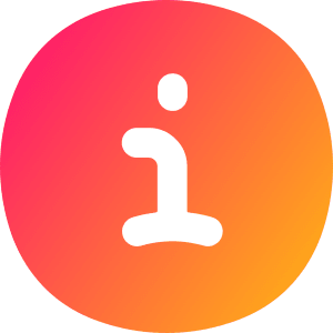 Information Circle Icon from Flex Gradient - Free Set