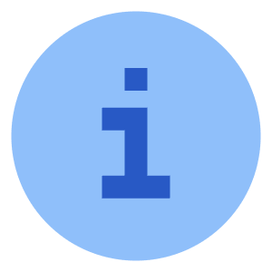 Information Circle Icon from Sharp Flat - Free Set