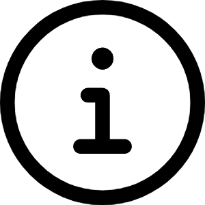 Information Circle Icon from Core Line - Free Set