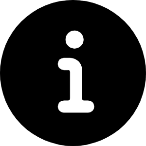 Information Circle Icon from Ultimate Bold - Free Set