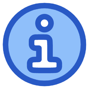 Information Circle Icon from Plump Duo - Free Set