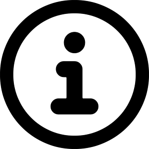 Information Circle Icon from Core Remix - Free Set