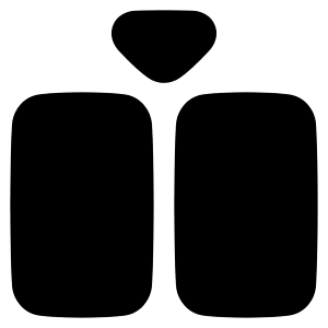 Insert Column Icon from Plump Solid - Free Set