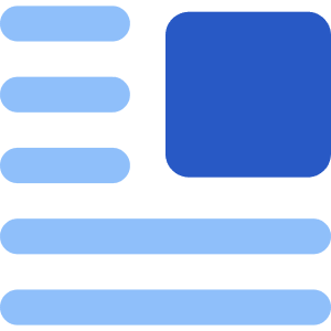 Insert Top Right Icon from Core Flat - Free Set