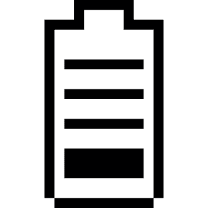 Interface Essential Battery Icon from Pixel - Free Set
