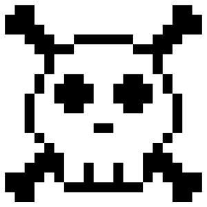 Interface Essential Skull 2 Icon from Pixel - Free Set