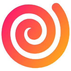 Interface Geometric Spiral Icon from Plump Gradient - Free Set