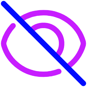 Invisible 1 Icon from Plump Neon - Free Set