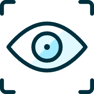 Iris Scan 1 Icon from Ultimate Duotone - Free Set