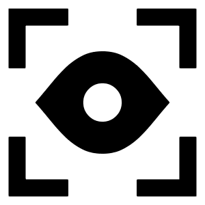 Iris Scan Icon from Sharp Solid - Free Set