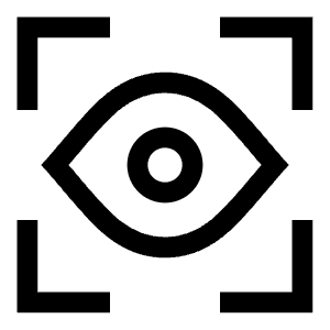 Iris Scan Icon from Sharp Line - Free Set