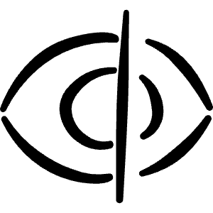Iris Scan Target Icon from Freehand Line - Free Set