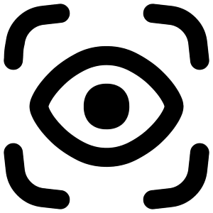 Iris Scan Icon from Flex Remix - Free Set