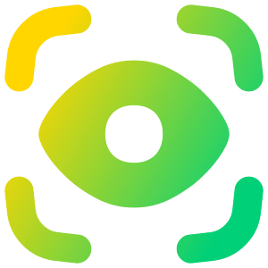 Iris Scan Icon from Flex Gradient - Free Set