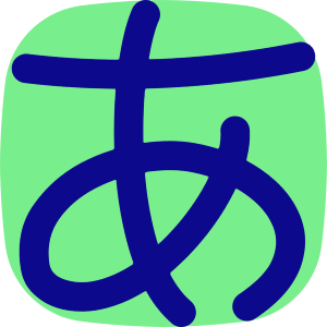 Japanese Alphabet Icon from Flex Pop - Free Set