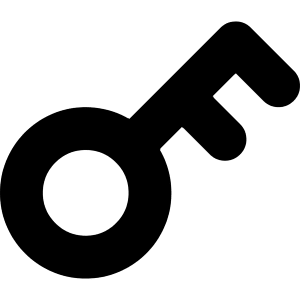 Key Icon from Core Solid - Free Set