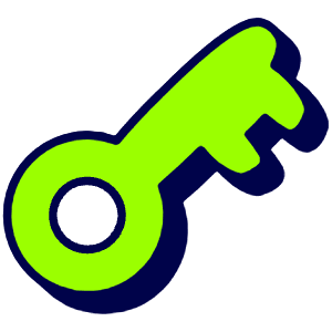 Key Icon from Stickies Duo - Free Set