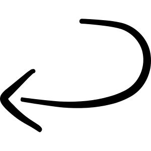 Keyboard Arrow Return Icon from Freehand Line - Free Set