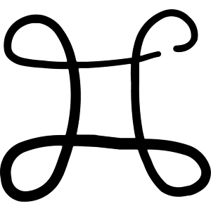 Keyboard Command Icon from Freehand Line - Free Set