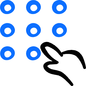 Keyboard Id Dial Finger Icon from Freehand Duotone - Free Set
