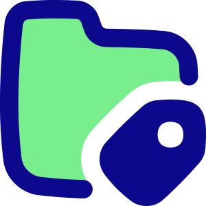 Label Folder Tag Icon from Flex Pop - Free Set