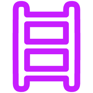 Ladder Icon from Plump Neon - Free Set