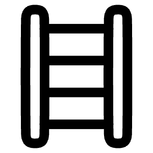 Ladder Icon from Plump Line - Free Set