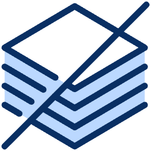 Layer Hide Icon from Cyber Duotone - Free Set