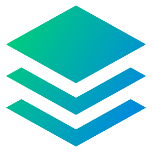 Layers 1 Icon from Sharp Gradient- Free Set