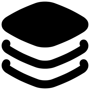 Layers 1 Icon from Flex Remix - Free Set